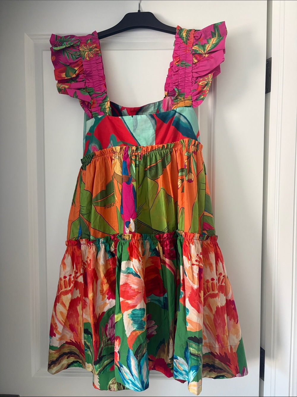 FARM Rio Foliage Mix Mini Dress Small - Picture 4 of 4